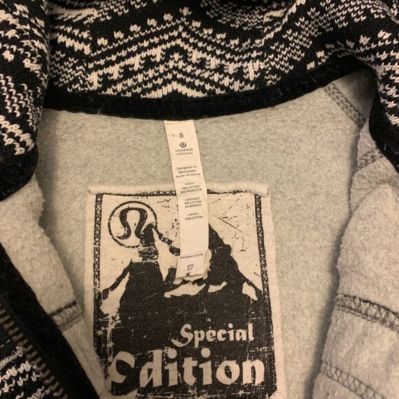 Lululemon Limited Edition Scuba Hoodie, size 8 - Picture 4 of 4